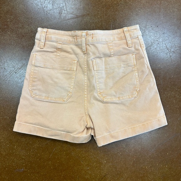 Madewell Faded Yellow Shorts - Picture 3 of 5